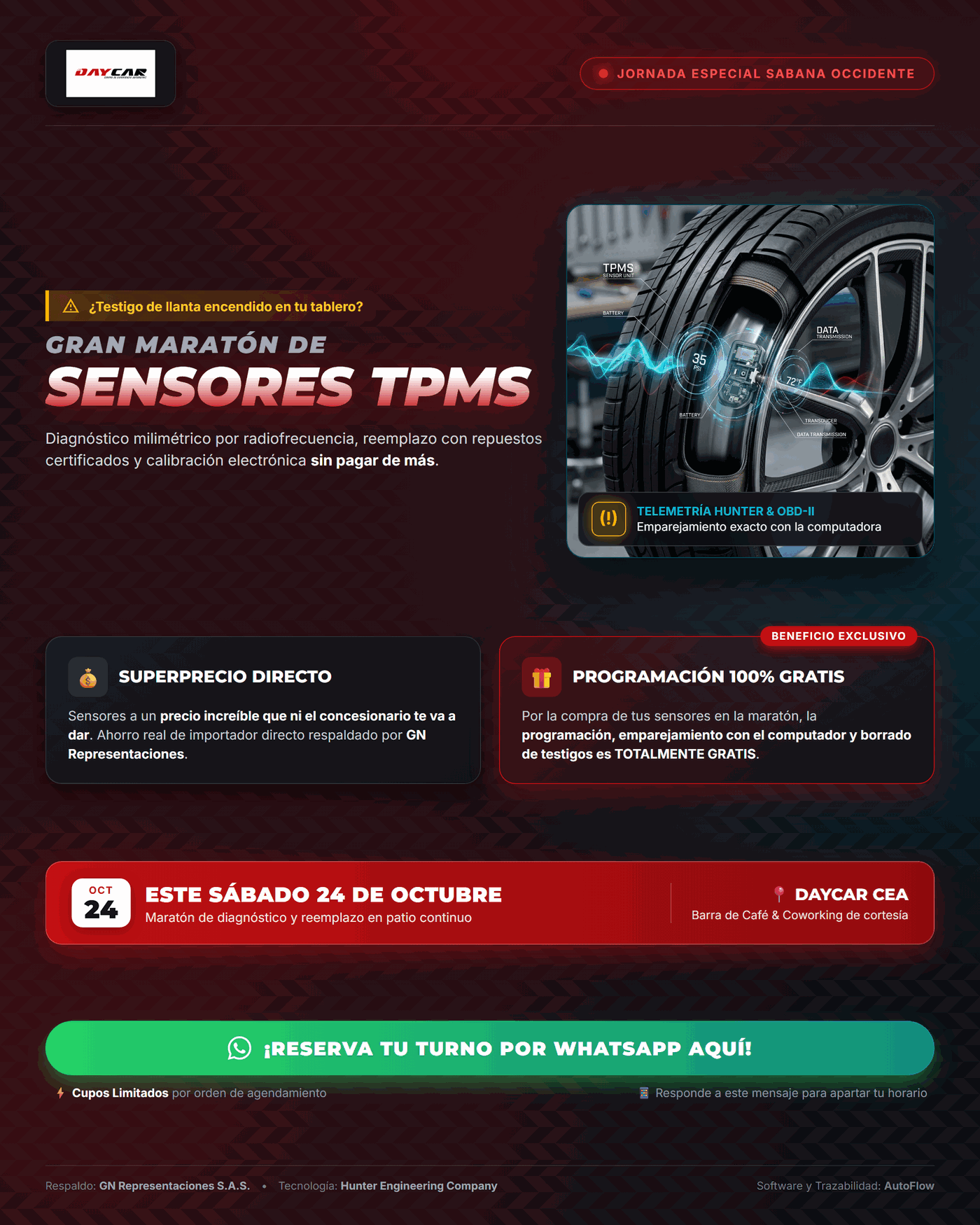 Diagnóstico Acústico de Suspensión en Simulador de Vibraciones en Frío + Balanceo Road Force